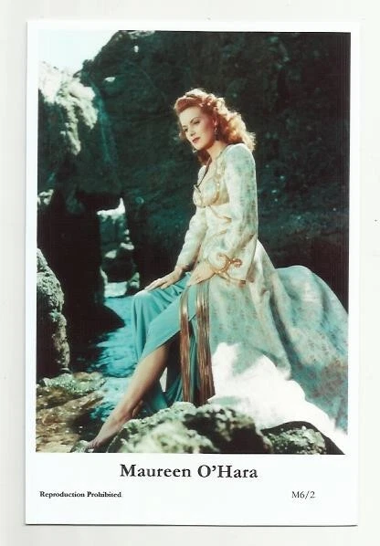 (Bx30) Maureen O'hara Swiftsure Photo Postcard (M6/2) Filmstar Pin Up Glamor