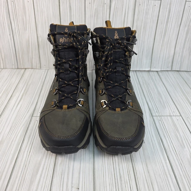 AHNU COBURN MID Hiking Boots Men Size Dark Olive Numentum Hike