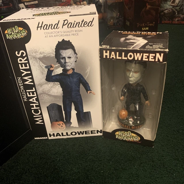 2004 NECA Head Knockers HALLOWEEN MYERS Bobble Heads Bundle ￼ 1978 To 2019