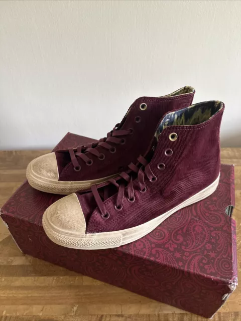 Converse X Wonka Chuck Taylor All Stars, Corduroy, LIMITED EDITION, UK 9, BNWB!