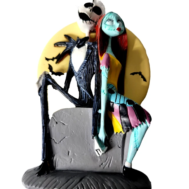 HALLMARK &NIGHTMARE BEFORE Christmas" Jack Skellington and Sally 3D