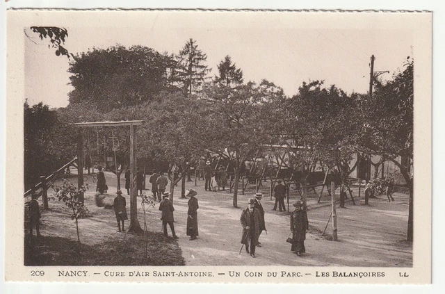 NANCY - Meurthe & Moselle - CPA 54 - Les Balançoires à la Cure d' Air St Antoine
