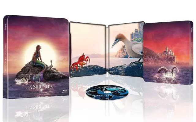 La Sirenita (Imagen Real) (The Little Mermaid) (Steelbook) (Blu-ray)