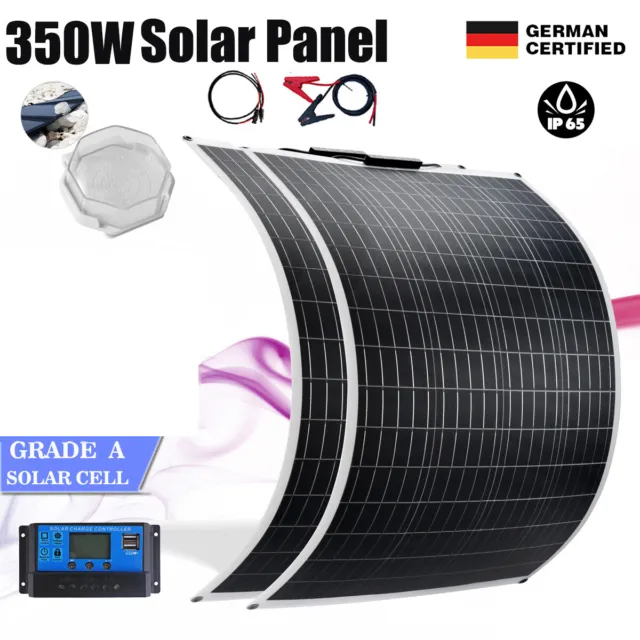 12V 50W 175W 200W 350W flexibel Solarpanel Kit fur Wohnmobil/ Balkonkraftwerk DE