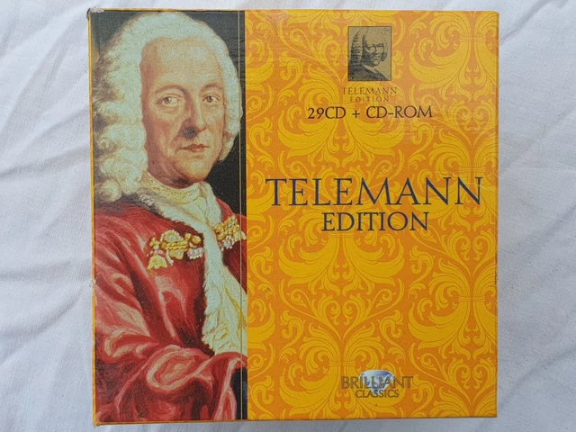COFFRET 29 CD Audio musique classique TELEMANN Brilliant Classics ...
