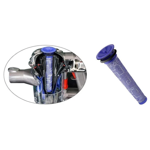 Replacement of the pre-motor filter for vacuum cleaner V7
