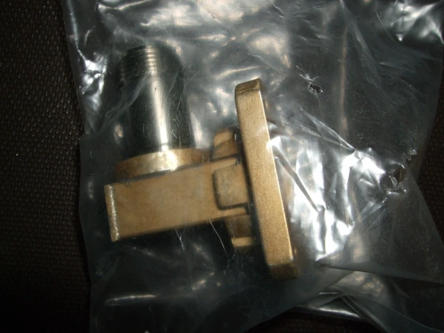 NEW! WR-75 WAVEGUIDE to TYPE N FEMALE MICROWAVE COAXIAL TRANSITION ADAPTER HP