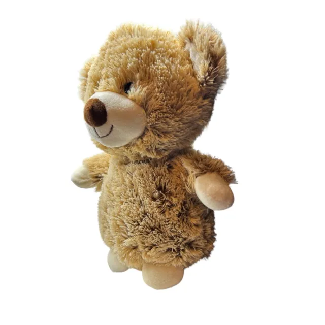 Spark Create Imagine Bear Tan Plush Rattle Crinkle 12 Inch Stuffed Animal Toy
