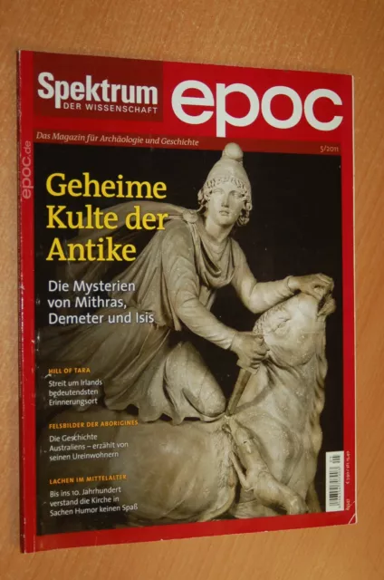 SPEKTRUM DER WISSENSCHAFT EPOC 2011-05 Magazin für Archäologie und Geschichte