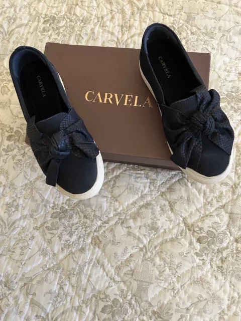 Carvela shoes deals navy blue