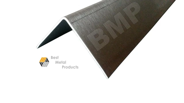 304 Stainless Steel Corner Guard Angle 2"x2"x48" 16ga  0600108