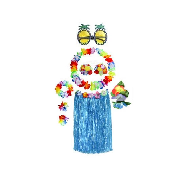 8 pz gonna in erba hawaiana danza tropicale hula banchetto ballo spiaggia