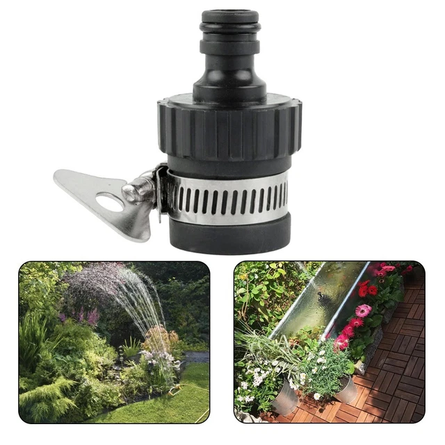 Kitchen Mixer Tap To Connectors Garden Hose Pipe Fitting Faucet Adapter Indoor