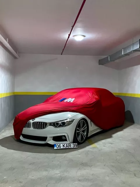 Indoor Car Cover For BMW Optional Alpina M M2 M3 M4 M5 M6 Logos And Colors