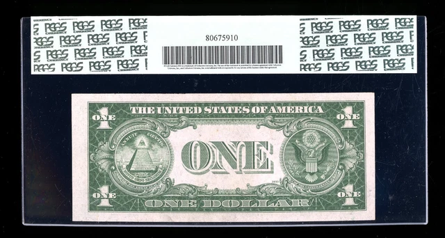DBR 1935-A Silver Fr. 1608 YC Block PCGS 64 PPQ Serial Y05083096C 2