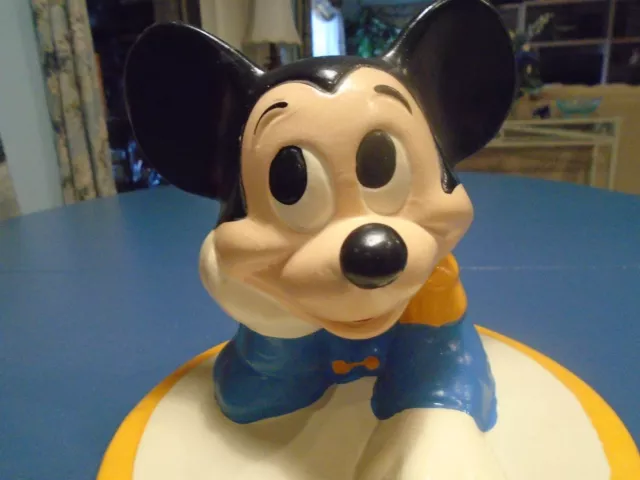 Mickey Mouse Walt Disney Cookie Jar Drummer Mickey Marked @Walt Disney Prod