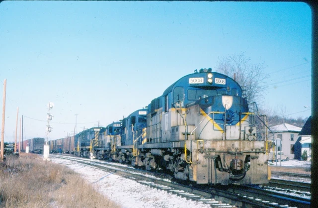 Delaware & Hudson (D&H) # 5008 SB @ Mechanicville R