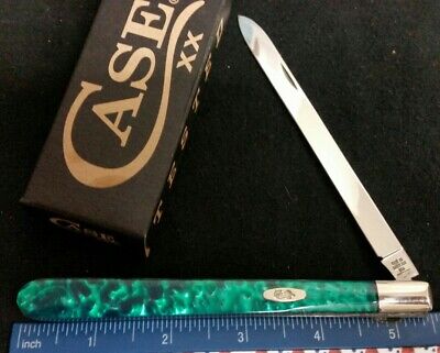 Case XX 4100 Melon Tester knife, 1970 10 dot, Micheal Prater re-handled Corelon