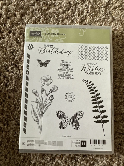 STAMPIN UP BUTTERFLY Basics Stamp Set And Dies $20.00 - PicClick