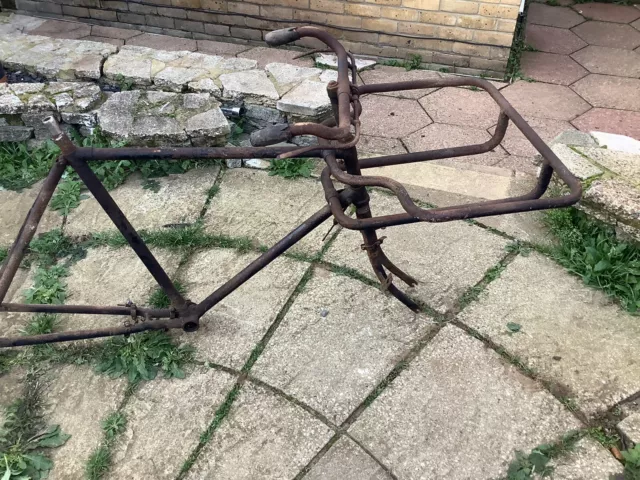 Butcher baker Bike Frame 22” For Parts For Complete Restoring Collection Only