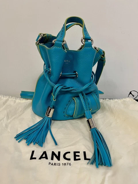 Sac porté épaule en cuir camel Falorni