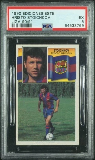 Panini European Football Stars 97 N.116 Hristo Stoichkov (Barcelona