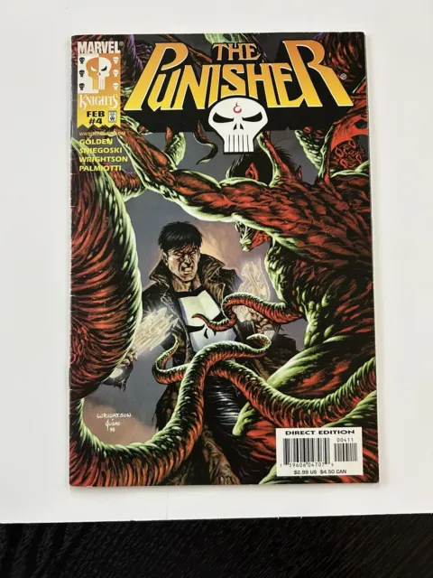 The Punisher Vol. 2 # 4 Marvel Knights 1999 Bernie Wrightson, Jusko Cover. Fine