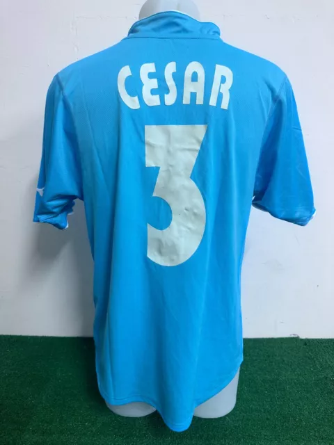 Maglia Lazio Cesar Match Worn Indossata Shirt Jersey Vintage Camiseta Coa