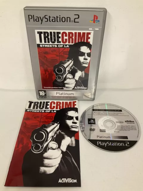 Sony Playstation 2 Ps2  True Crime Streets Of La Platinum