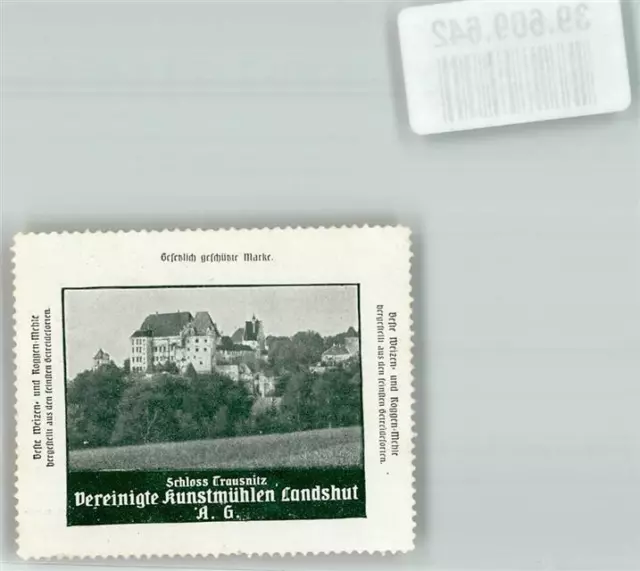 39609642 - 8300 Landshut Vereinigte Kunstmuehlen Schloss Trausnitz Landshut