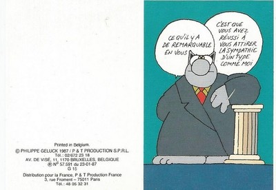 Geluck Le Chat Carte Postale Bonne Annee Pour Toute La Vie 8 5x11 5 Cm Eur 2 99 Picclick Fr Geluck Le Chat Carte Postale Bonne Annee Pour Toute La Vie 8 5x11 5 Cm Eur 2 99 Picclick Fr