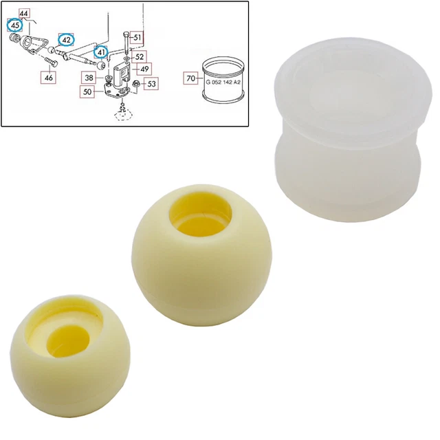 GEAR LINKAGE SELECTOR Bush Repair Kit Transporter Caravelle Shift Rod