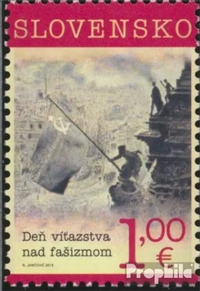 Slovakia 765 (complete issue) unmounted mint / never hinged 2015 End 2. War