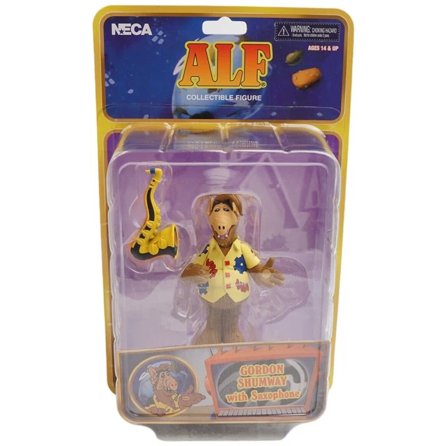 New 2023 NECA ALF Gordon Shumway With Saxophone Action Figure Sealed