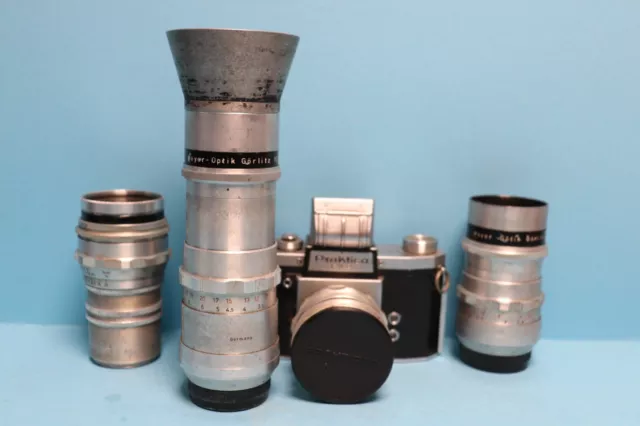 Carl Zeiss Jena Praktica Fx 2  Mit Zubehör