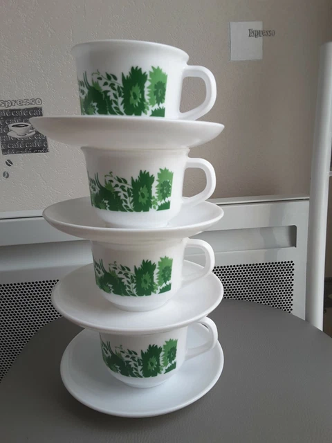 Grandes tasses  ARCOPAL VINTAGE