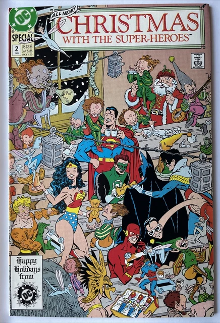 Christmas with the Superheroes #2 • Paul Chadwick / John Byrne & More! Batman