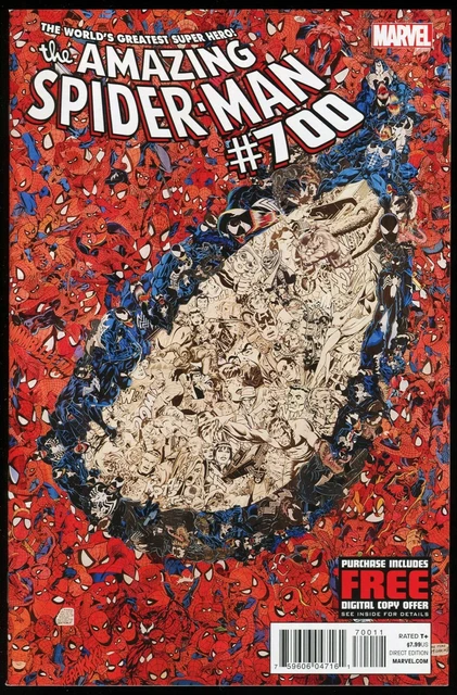 Amazing Spider-Man 700 Comic Mr. Garcin cover feat. Stan Lee & Cover Art Gallery