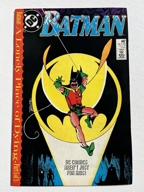 Batman #442 (1989) KEY 1st Appearance Of Tim Drake In Classic Robin Costume! VF