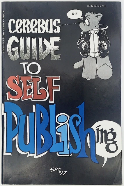 Cerebus Guide to Self Publishing Dave Sim Aardvark-Vanaheim 1997 UNREAD VF-VF+