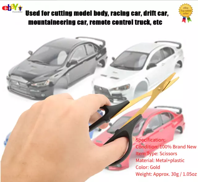 RC Car Truck Shell Curved Scissors Model Body Cutting Trimming Accessory Tool IS