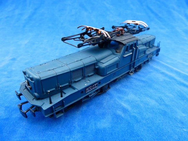 SUPERBE RARE TOP ++ TRAIN JEP O - LOCOMOTIVE BB8101 - ROUES NOIRES Black wheels