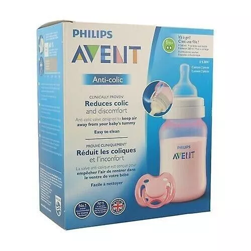 Philips Avent Bouteille anti-colique avec valve AirFree, transparente, 260  ml : : Bébé et Puériculture