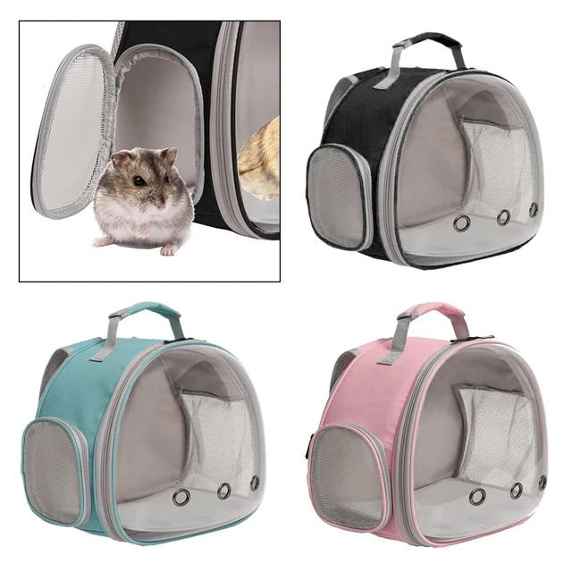 Pet Hamster Backpack Carrier Hamster Sac à main Carrier Pet Travel Bag Carrier