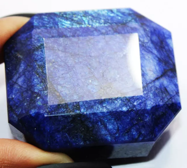 400.00 Cts Blue Huge Sapphire Museum Grade Loose Gemstone.