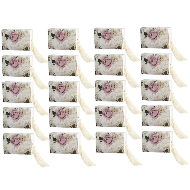 20 pz cassetti Candy scatola carta regali per feste di nozze