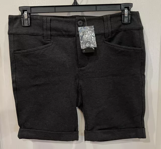Torrid We Swear By The Fit Women’s Charcoal Gray Cuffed Shorts Size 10 NWT