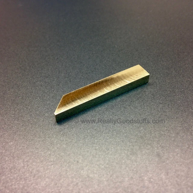 CASSETTE TAPE TRANSPORT Head Alignment Gauge Brass Copper Check Bar