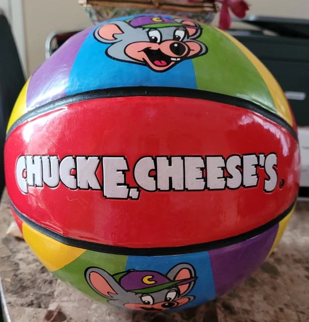CHUCK E CHEESE Basketball Chuck E Cheese's Promotional Ball 2009 Rare £