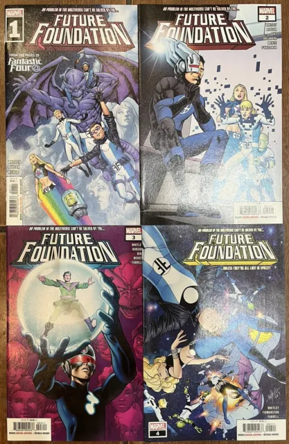 Marvel Comics Future Foundation #1 - 4 2019 Full Complete Set Fantastic Four Nm